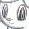 The most recent pic I had done of Amy. And it's still pretty old. The only thing I don't like about this one is how she's a lot taller and dysproportionately so, but she's still pretty cute.